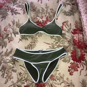 Aerie green bikini